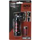 Dorcy Ultra HD Series COB Swivel Flashlight - LED - 320 lm Lumen - 3 x AAA - Battery - Metal - Impact Resistant - Black, Red - 1