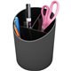 Deflecto Sustainable Office Recycled Large Pencil Cup - 5.6" x 4.4" x 4.4" - 1 Each - Black