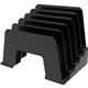 Deflecto Sustainable Office Small Incline Sorter - 5 Compartment(s) - 6" Height x 8" Width x 5.5" DepthDesktop - Sturdy - 30% Re