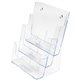 Deflecto Multi-Compartment DocuHolder - 3 Compartment(s) - 3 Tier(s) - 12.6" Height x 9.5" Width x 6.3" DepthDesktop - Magazine 