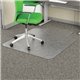 Deflecto EconoMat Chair Mat - Commercial, Carpet - 48" Length x 36" Width x 0.100" Thickness - Lip Size 10" Length x 19" Width -