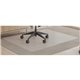 Deflecto SuperMat+ Chairmat - Home Office, Commercial - 60" Length x 46" Width x 0.500" Thickness - Rectangular - Polyvinyl Chlo