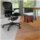 Deflecto DuoMat Multi-surface Chairmat - Carpet, Hard Floor - 48" Length x 36" Width - Rectangular - Classic - Clear - 1Each