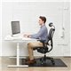 Deflecto Ergonomic Sit-Stand Chair Mat for Multi-surface - Workstation - 53" Length x 45" Width x 0.800" Depth - Rectangular - F