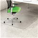 Deflecto Earth Source Hard Floor Chair Mat - Hard Floor - 48" Length x 36" Width x 0.100" Thickness - Lip Size 10" Length x 19" 