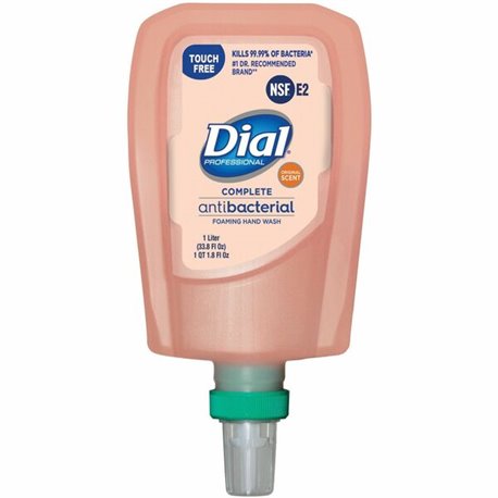 Dial Complete Antibacterial Foaming Hand Wash - FIT Universal Touch-Free - Original ScentFor - 33.8 fl oz (1000 mL) - Touchless 