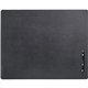 Dacasso Leather Desk Mat - Rectangular - 24" Width x 19" Depth - Felt - Top Grain Leather - Black