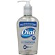 Dial Sensitive Skin Antibacterial Liquid Hand Soap - 7.5 fl oz (221.8 mL) - Pump Bottle Dispenser - Hand, Skin - Clear - 12 / Ca