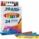 Prang 24 Count Wax Crayons - Assorted - 24 / Box