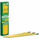 Ticonderoga Wood-Cased Pencils - 2HB Lead - Black Lead - Yellow Barrel - 1 Dozen