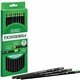 Ticonderoga No. 2 Pencils - 2 Lead - Black Lead - Black Wood Barrel - 1 Dozen