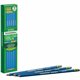 Ticonderoga Pre-Sharpened Erasable Checking Pencils - HB Lead - Blue Lead - 12 / Box