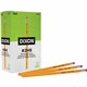 Dixon Woodcase No.2 Eraser Pencils - 2 Lead - Black Lead - Yellow Barrel - 144 / Box