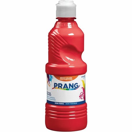 Prang Liquid Tempera Paint - 16 oz - 1 Each - Red