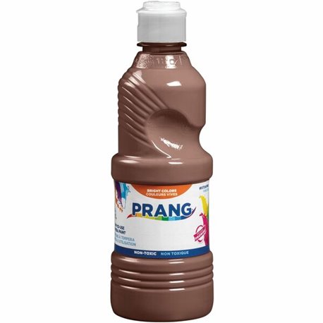 Prang Liquid Tempera Paint - 16 fl oz - 1 Each - Brown