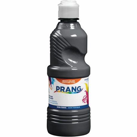 Prang Liquid Tempera Paint - 16 oz - 1 Each - Black