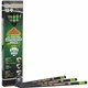 Ticonderoga Tri-Conderoga Wood-Cased Pencils with Sharpener - 2HB Lead - Black Barrel - 1 Dozen