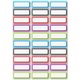 Ashley Dry Erase Chevron Nameplate Magnets - 30 x Rectangle Shape - Magnetic - Chevron - Die-cut, Write on/Wipe off, Heavy Duty 