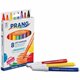 Prang Bullet Tip Washable Master Pack Art Markers - Broad Marker Point - Bullet Marker Point Style - Assorted - White Barrel - 8