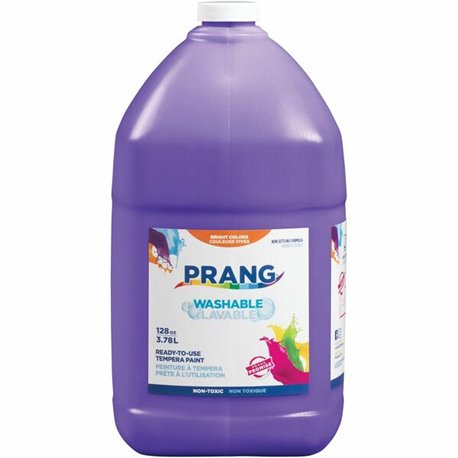 Prang Washable Tempera Paint - 1 gal - 1 Each - Violet