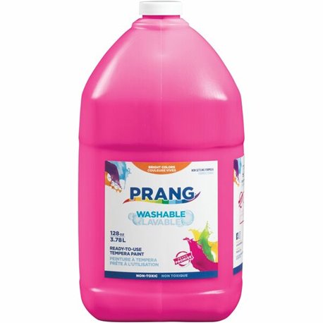 Prang Washable Tempera Paint - 1 gal - 1 Each - Magenta