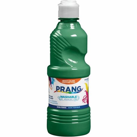 Prang Washable Tempera Paint - 16 fl oz - 1 Each - Green