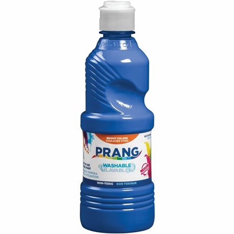 Prang Washable Tempera Paint - 16 fl oz - 1 Each - Blue