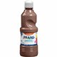 Prang Washable Tempera Paint - 16 fl oz - 1 Each - Brown