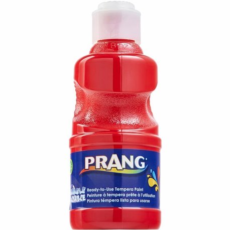 Prang Ready-to-Use Washable Tempera Paint - 8 fl oz - 1 Each - Red