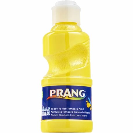 Prang Ready-to-Use Washable Tempera Paint - 8 fl oz - 1 Each - Yellow