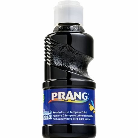 Prang Ready-to-Use Washable Tempera Paint - 8 fl oz - 1 Each - Black