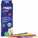 Prang Sharpened Watercolor Pencils - Red, Orange, Yellow, Green, Blue, Violet, Light Blue, Black, Brown, White Lead - 10 / Pack