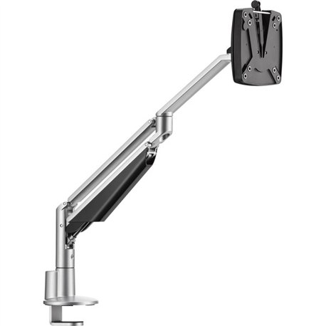 Novus CLU Duo 990+2019+000 Mounting Arm for Monitor - Silver - 1 Display(s) Supported - 15 lb Load Capacity - 75 x 100 - 1 - Alu