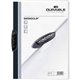 DURABLE SWINGCLIP Report Cover - Letter Size 8 1/2" x 11" - 30 Sheet Capacity - Punchless - Vinyl - Black Clip