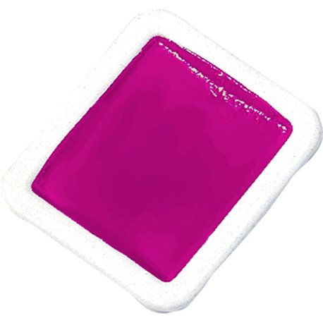 Prang Half-Pan Watercolors Refill - 1 Dozen - Magenta