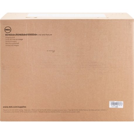 Dell 5460dn Imaging Drum - Laser Print Technology - 1 Each - Black