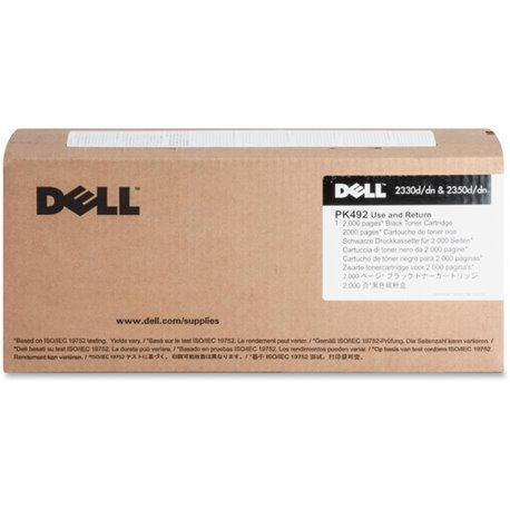 Dell PK492 Original Toner Cartridge - Laser - 2000 Pages - Black - 1 Each