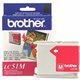 Brother LC51M Original Ink Cartridge - Inkjet - 500 Pages Black, 400 Pages Color - Magenta - 1 Each