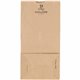 DURO Dubl Life SOS Bags - 4.50" Width x 7.06" Length - Brown - Kraft Paper - 1Carton - 500 Per Carton - Grocery, Food - Recycled