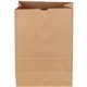 DURO Food Bag - Brown - Kraft, Paper - 400/Bundle - Grocery