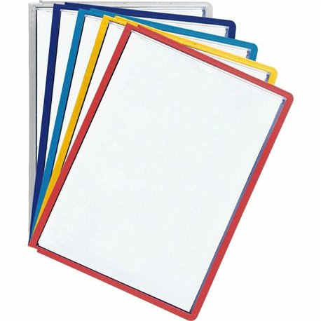 DURABLE Replacement Panels for SHERPA/VARIO Reference Display System - Replacement Panels - Assorted - 5 Pack - SHERPA/VARIO Des