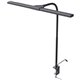 Data Accessories Company Clamp-On LED Desk Lamp - 20" Height - 18" Width - LED Bulb - Flexible Neck, Gooseneck, Dimmable, Color 