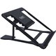 DAC Portable Laptop Stand With 6 Height Levels - Notebook, Tablet Support - Aluminum Alloy - Black