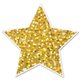 Ashley Sparkle Decorative Magnetic Star - Fun Theme/Subject - Star Shape - Magnetic - Sparkle - Durable, Damage Resistant, Long 