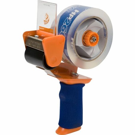 Duck Brand Brand Bladesafe Antimicrobial Tape Gun with Tape - Holds Total 1 Tape(s) - 3" Core - Adjustable Tension Mechanism, So