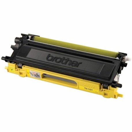 Brother TN110Y Original Toner Cartridge - Laser - 1500 Pages - Yellow - 1 Each