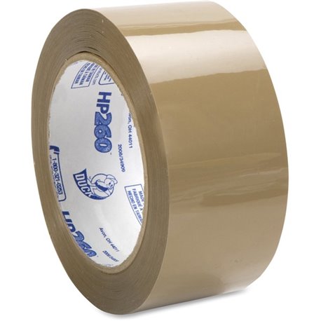 Duck Brand HP260 Packing Tape - 60 yd Length x 1.88" Width - 3" Core - 3.10 mil - Acrylic Backing - UV Resistant - For Mailing, 