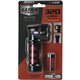 Dorcy Ultra HD Series COB Swivel Flashlight - LED - 320 lm Lumen - 3 x AAA - Battery - Metal - Impact Resistant - Black, Red - 1