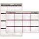 At-A-Glance Horizontal Reversible Erasable Wall Calendar - Extra Large Size - Yearly - 12 Month - January 2024 - December 2024 -