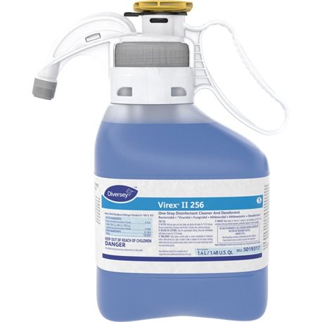 Virex II 256 Diversey Virex II 1-Step Disinfectant Cleaner - For Multi Surface, Multipurpose - Concentrate - 47.3 fl oz (1.5 qua